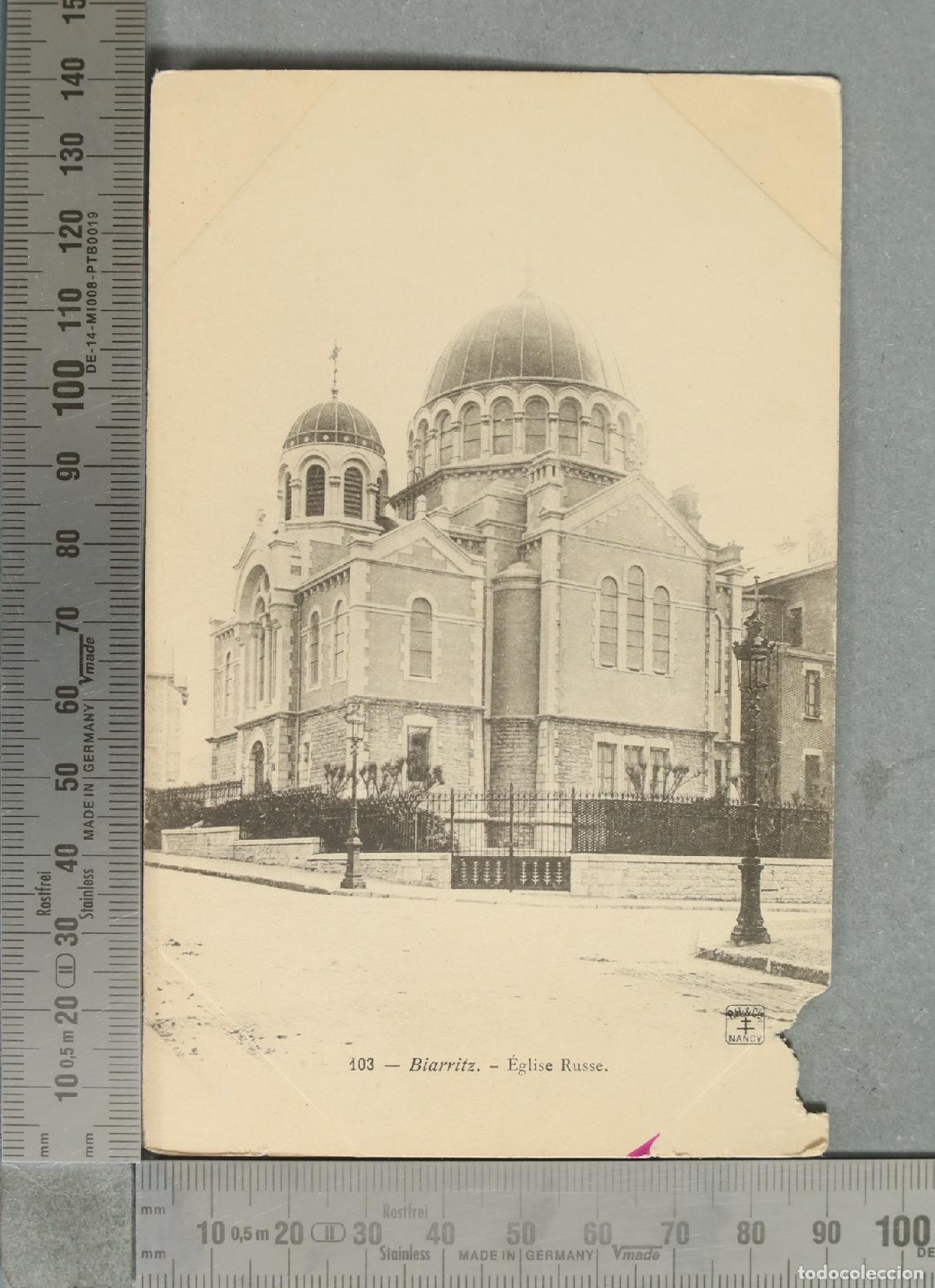 Postales: FOTOGRAFIA. Biarritz - Eglise Russe