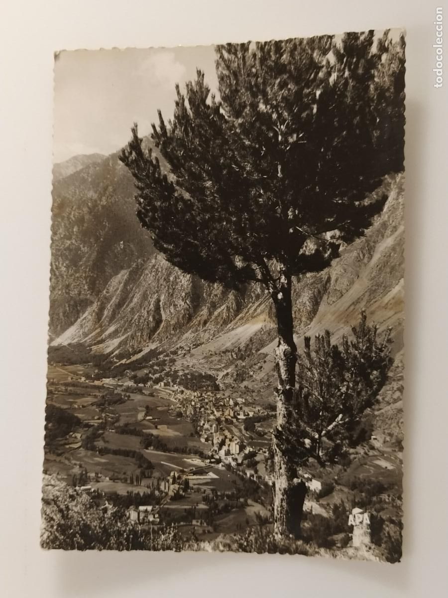 Postales: ANDORRA - LES ESCALDES - PANORAMICA - APA - POSTAL ANTIGUA (116.898)
