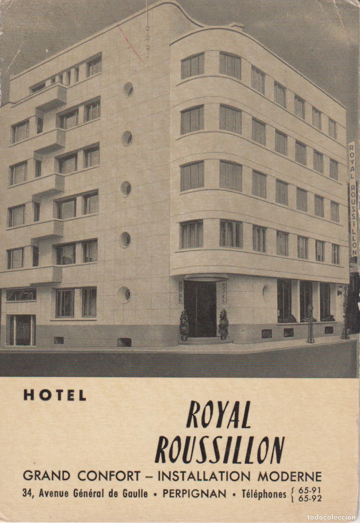Postales: FRANCIA, PERPIGNAN, HOTEL ROYAL ROUSSILLON - S/C