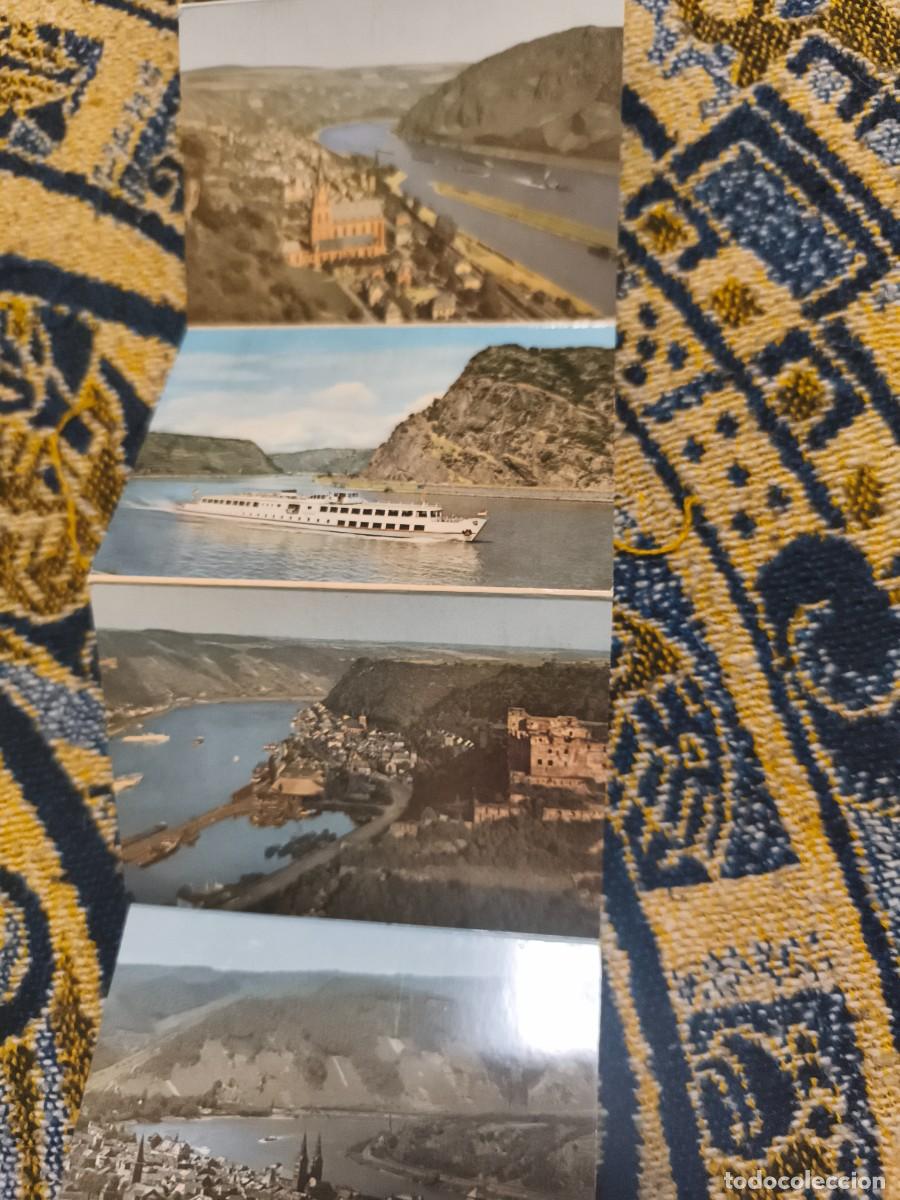 Postales: Pliego de mini postales del Rhin - Foto 4