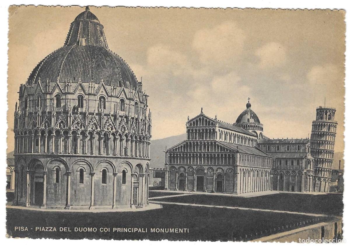 Postales: Postal Italia. Pisa. Piazza del Duomo. ref. 7-ita474