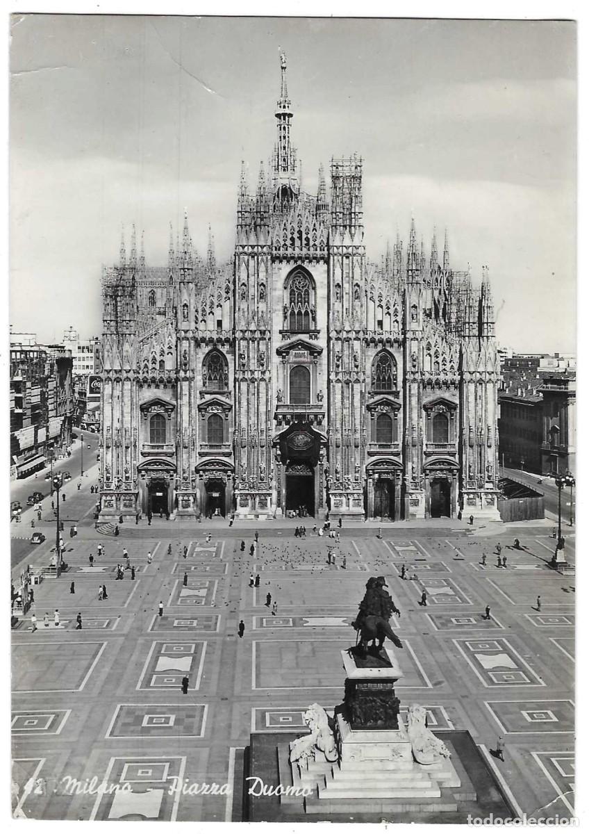 Postales: Postal Italia. Milano. Piazza Duomo. ref. 7-ita475