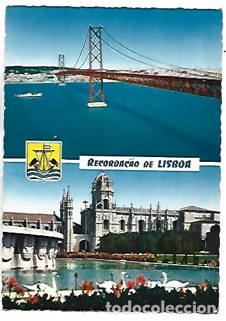 Postales: RECORDA&Ccedil;AO DE LISBOA / PORTUGAL