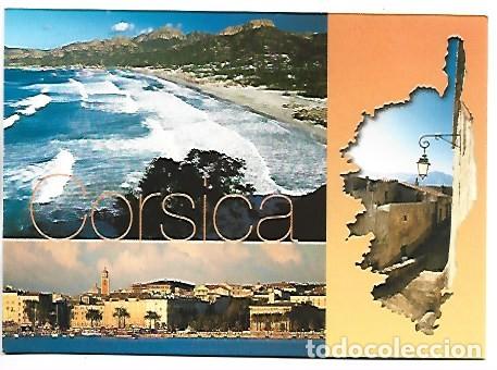 Postales: PLAGE DE L&acute;OSTRICONI.- RUELLE A SA-ANTONINO.- AJACCIO - CORCEGA / FRANCIA