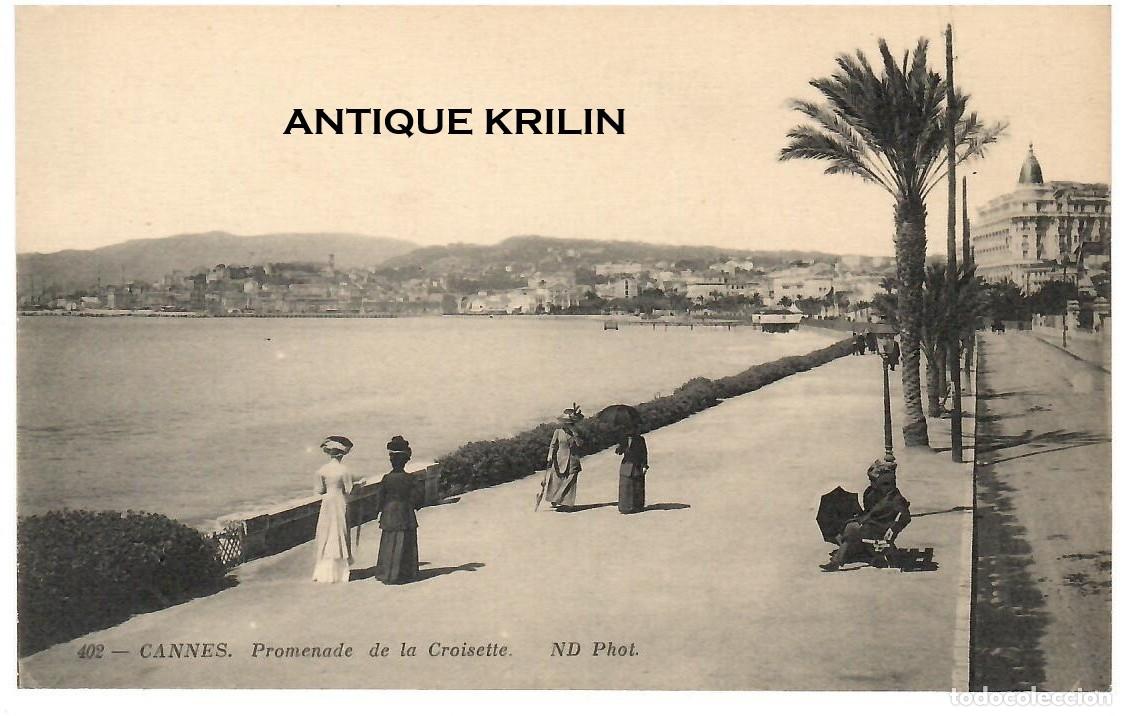Postales: CANNES N&ordm; 402 PROMENADE DE LA CROISETE / PHOTO ND / SIN FRANQUEAR