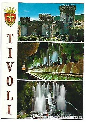 Postales: 3 VISTAS DE TIVOLI.- ITALIA