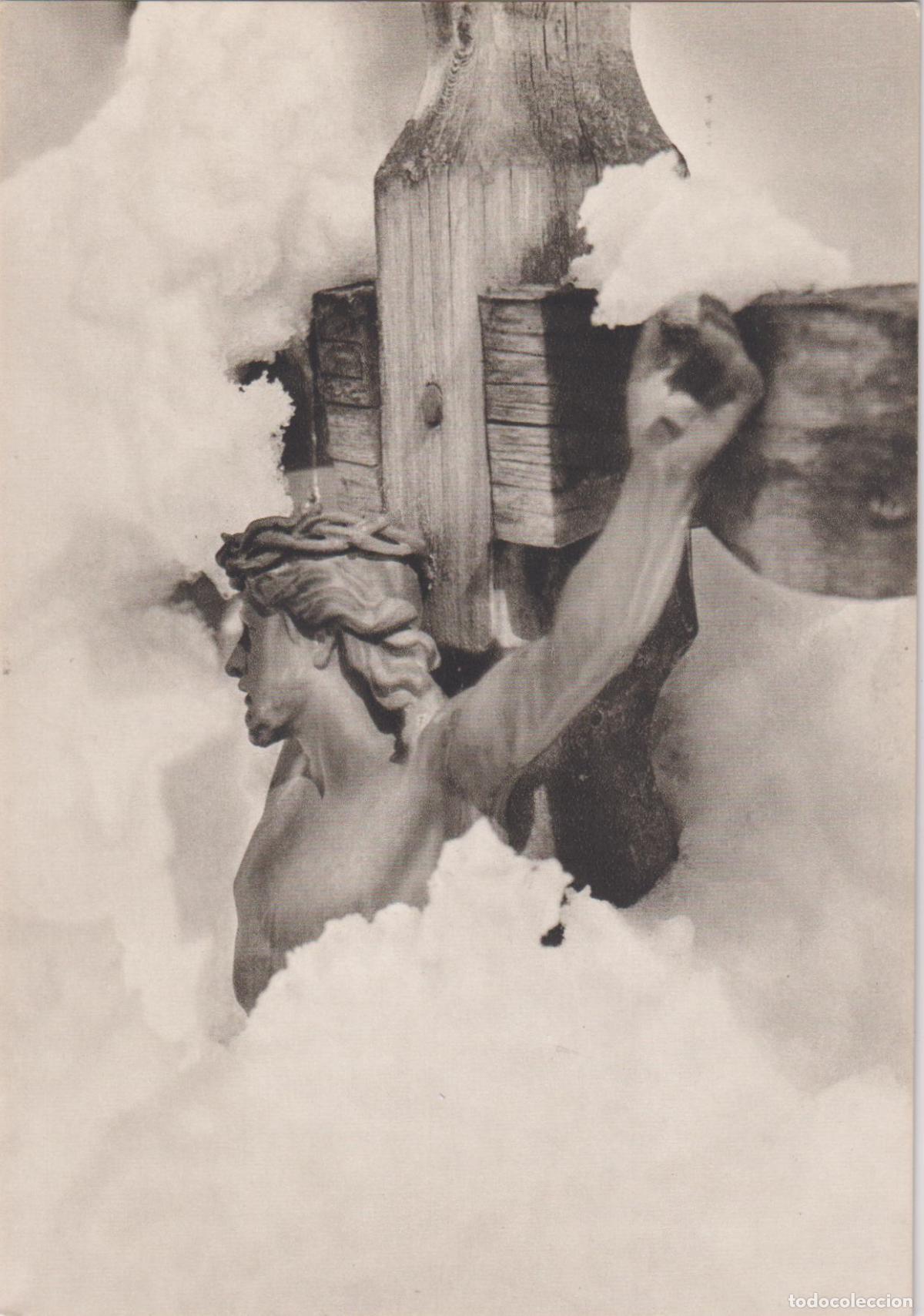 Postales: FRANCIA, CHAMONIX, CRISTO EN LA NIEVE - CLICH&Eacute; PIERRE TAIRRAZ C22 - S/C
