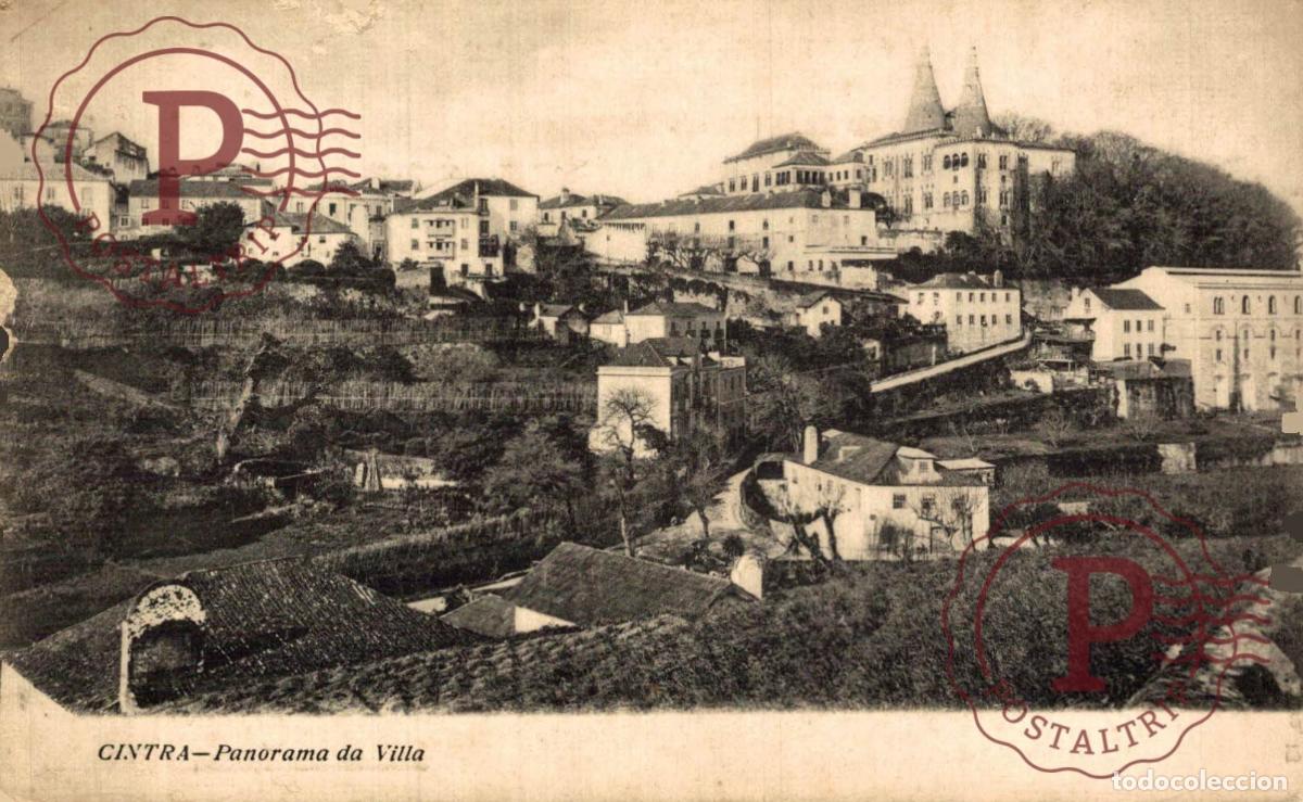 Cartes Postales: CINTRA. Panorama da Villa. PORTUGAL LE PORTUGAL
