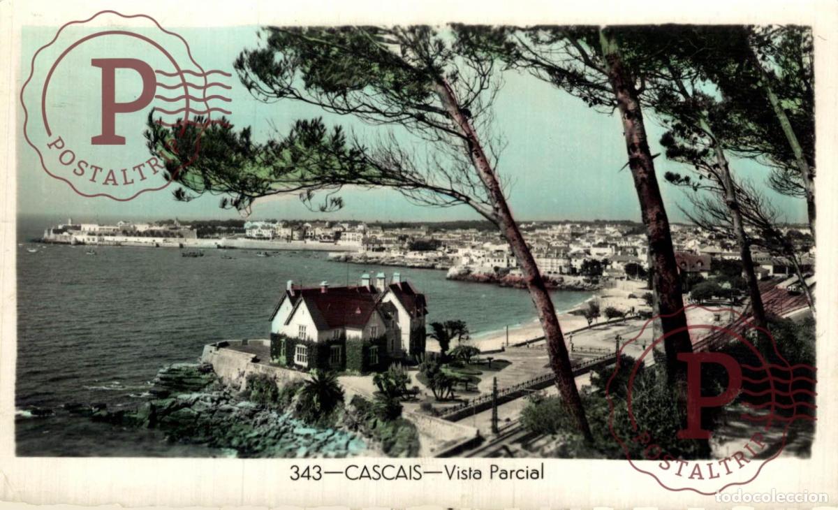 Postales: CASCAIS. Vista Parcial. PORTUGAL LE PORTUGAL