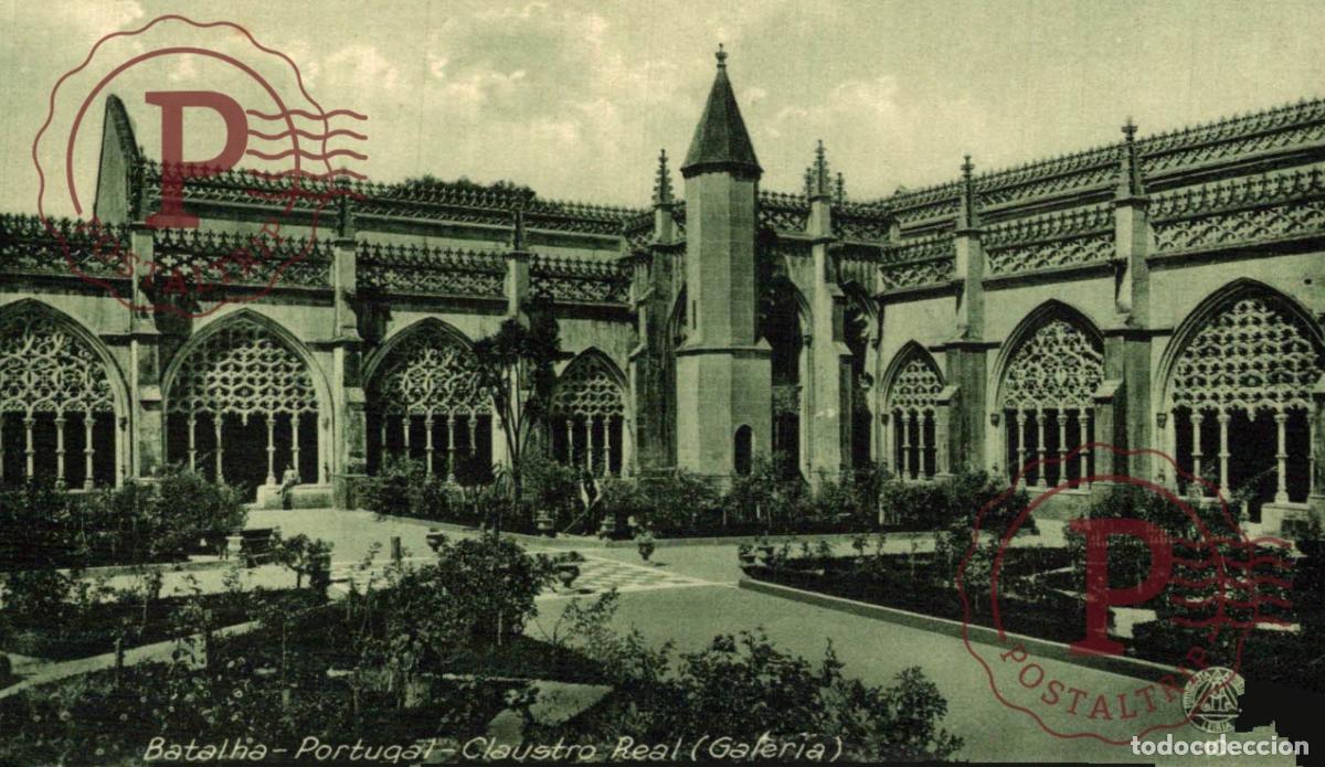 Postales: BATALHA. Claustro Real. PORTUGAL LE PORTUGAL
