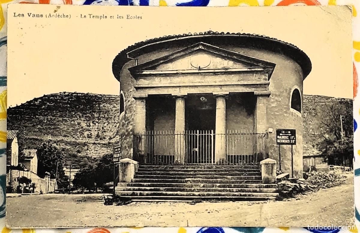 Postales: Postal antigua de Francia de 1917 &ndash; Les Vans (Ard&egrave;che)