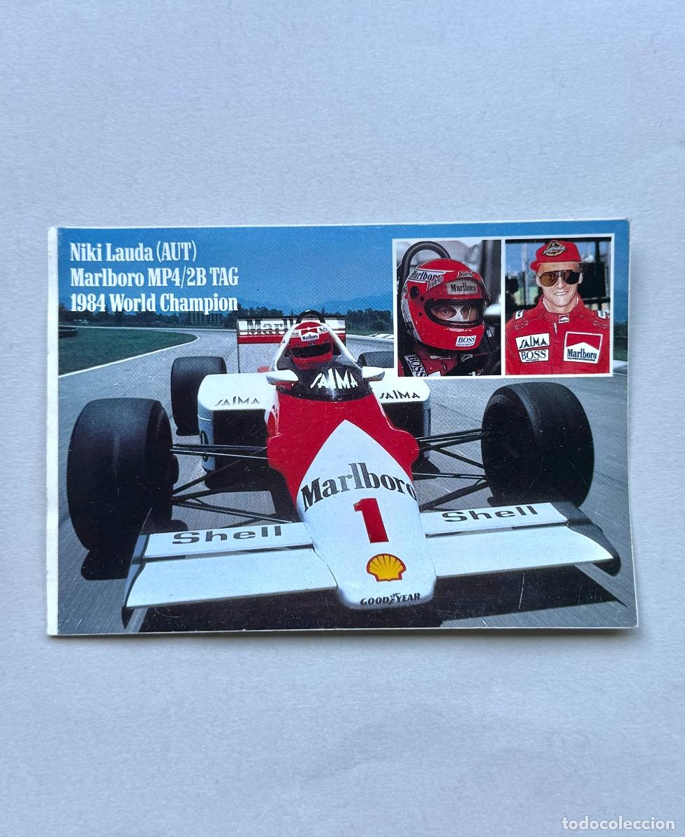 Postales: Postal Niki Lauda. World Champion. 1984. Sin circular