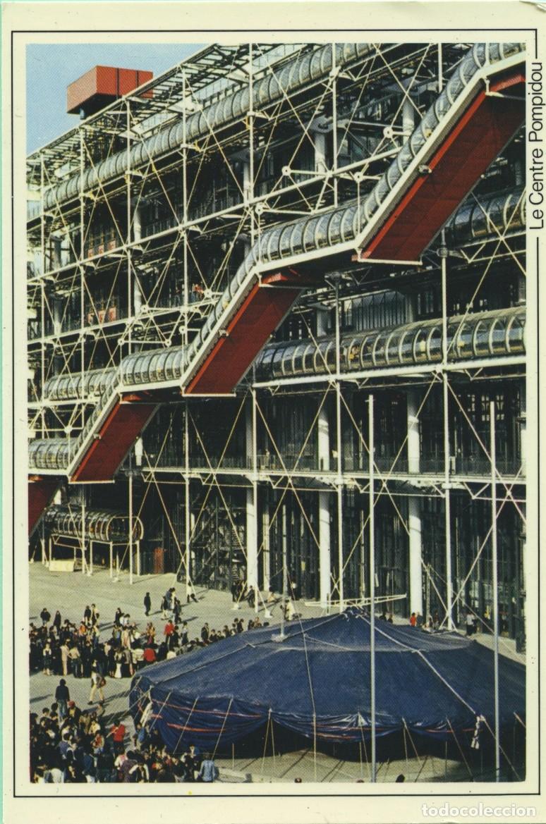Postales: N&ordm; 590-PAR&Iacute;S. Francia. Centro Nacional de Arte y Cultura Georges Pompidou. Sin circular. ED. ABEILLE