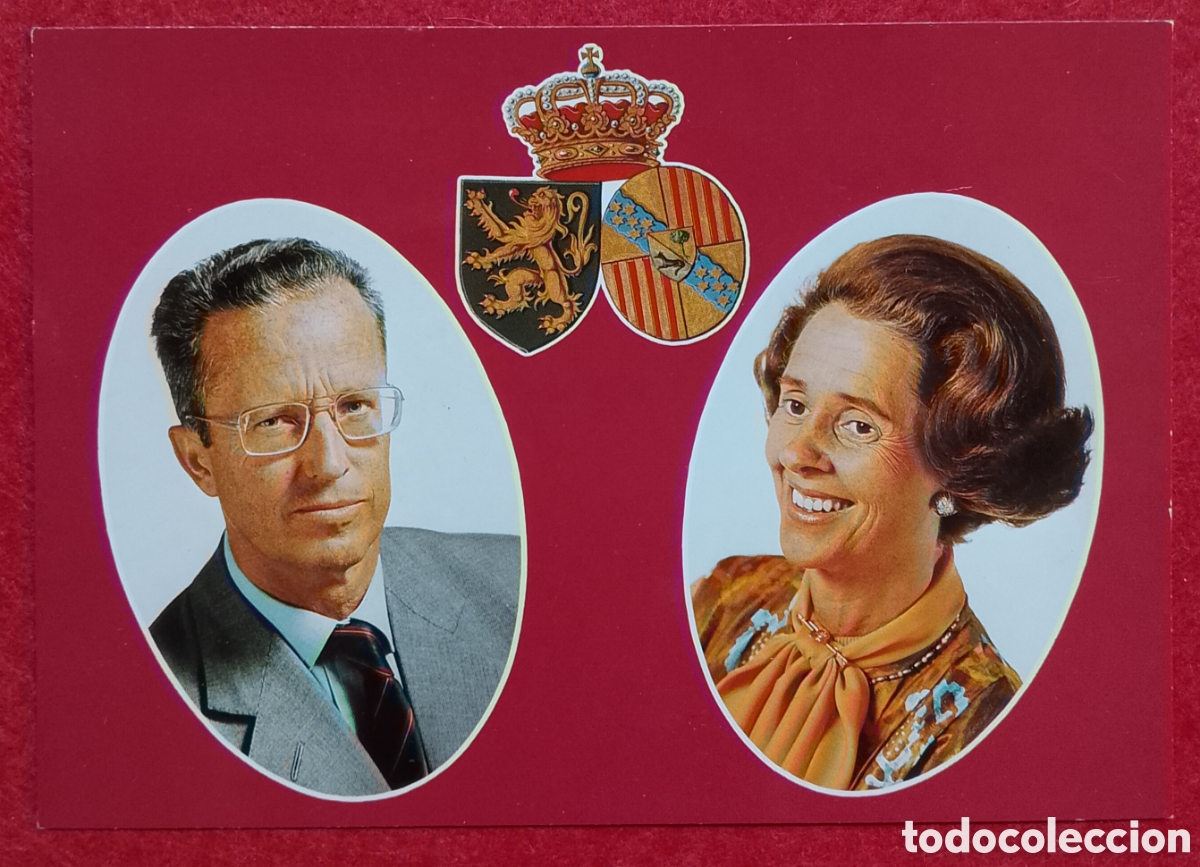Postales: Postal Reyes de B&eacute;lgica Balduino y Fabiola - Editorial Thill Bruselas N&ordm; 1200