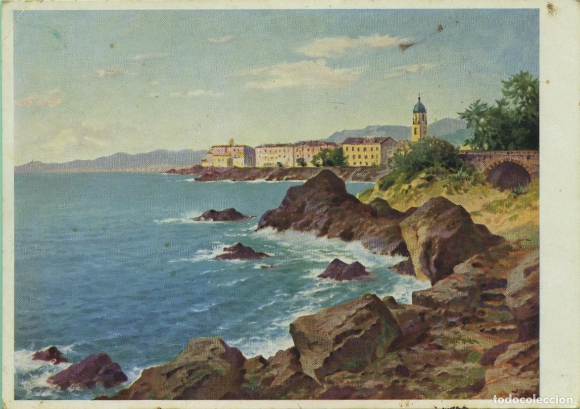 Postales: Josef Sussmayr, costa en Nervi. Alemania. Sin circular. ED. WIECHMANN