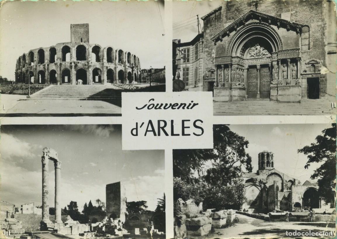 Postales: N&ordm; 4883-ARLES. Francia. Diversos aspectos. .Sin circular. EDITIONS DE LUXE ESSTEL