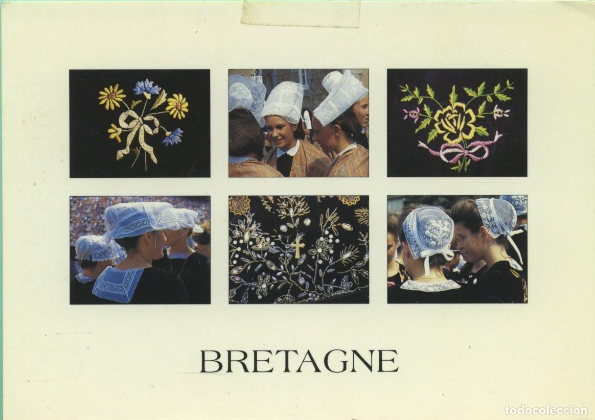 Postales: N&ordm; 634-BRETA&Ntilde;A. Francia. Bordados y encajes. EDITIONS D'ART JACK