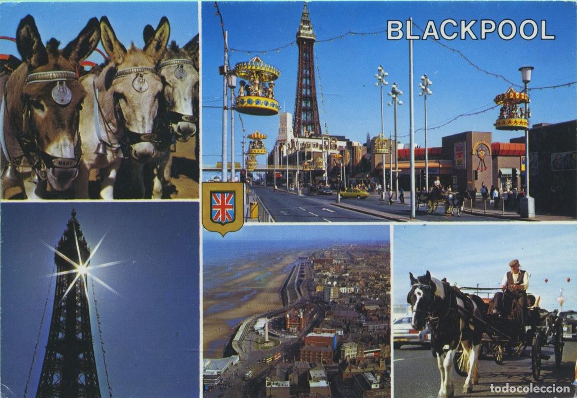 Postales: BLACKPOOL. Inglaterra. Diversos aspectos. ED. FISA