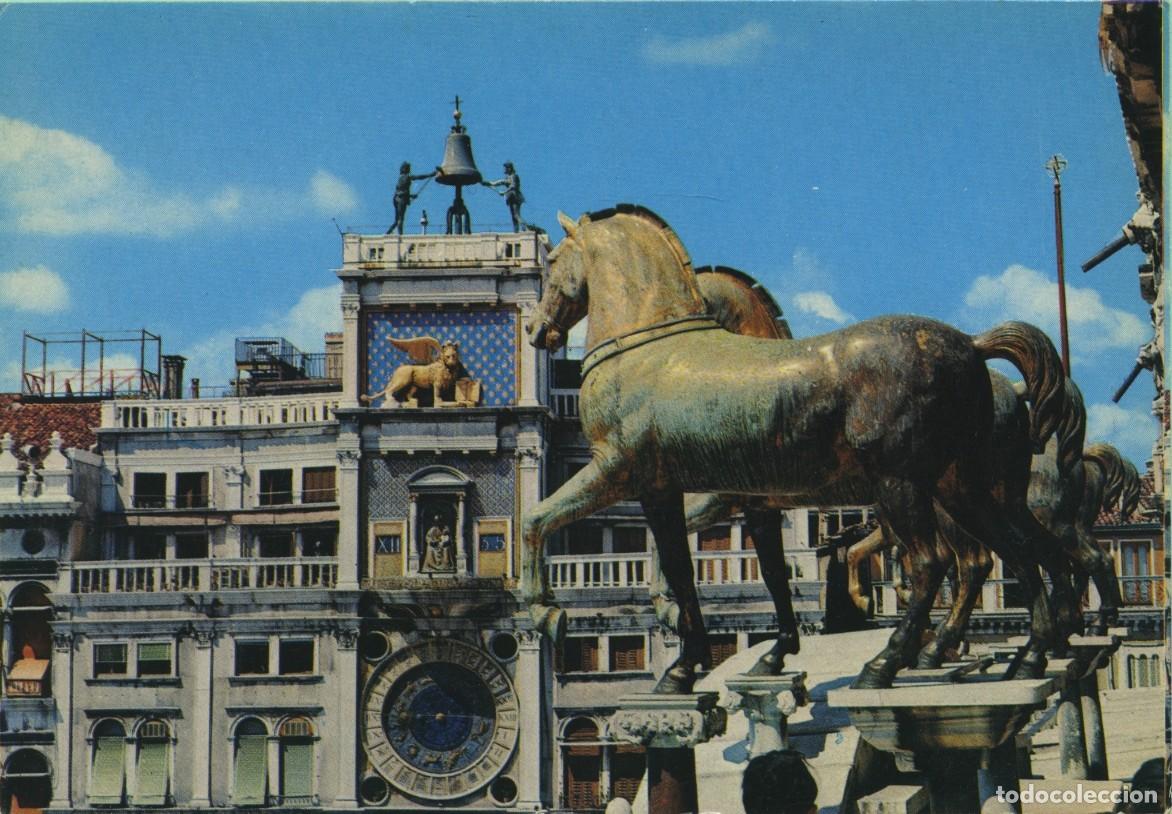 Postales: N&ordm; VE 34-VENECIA. Italia. S. Marco. Torre del Reloj. Sin circular. ED. GRAFICHE BIONDETTI