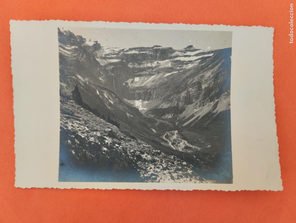 Postales: POSTAL FOTOGRAFICA PIRINEO FRANCES. CIRCO GAVARNIE. A&Ntilde;O 1932.