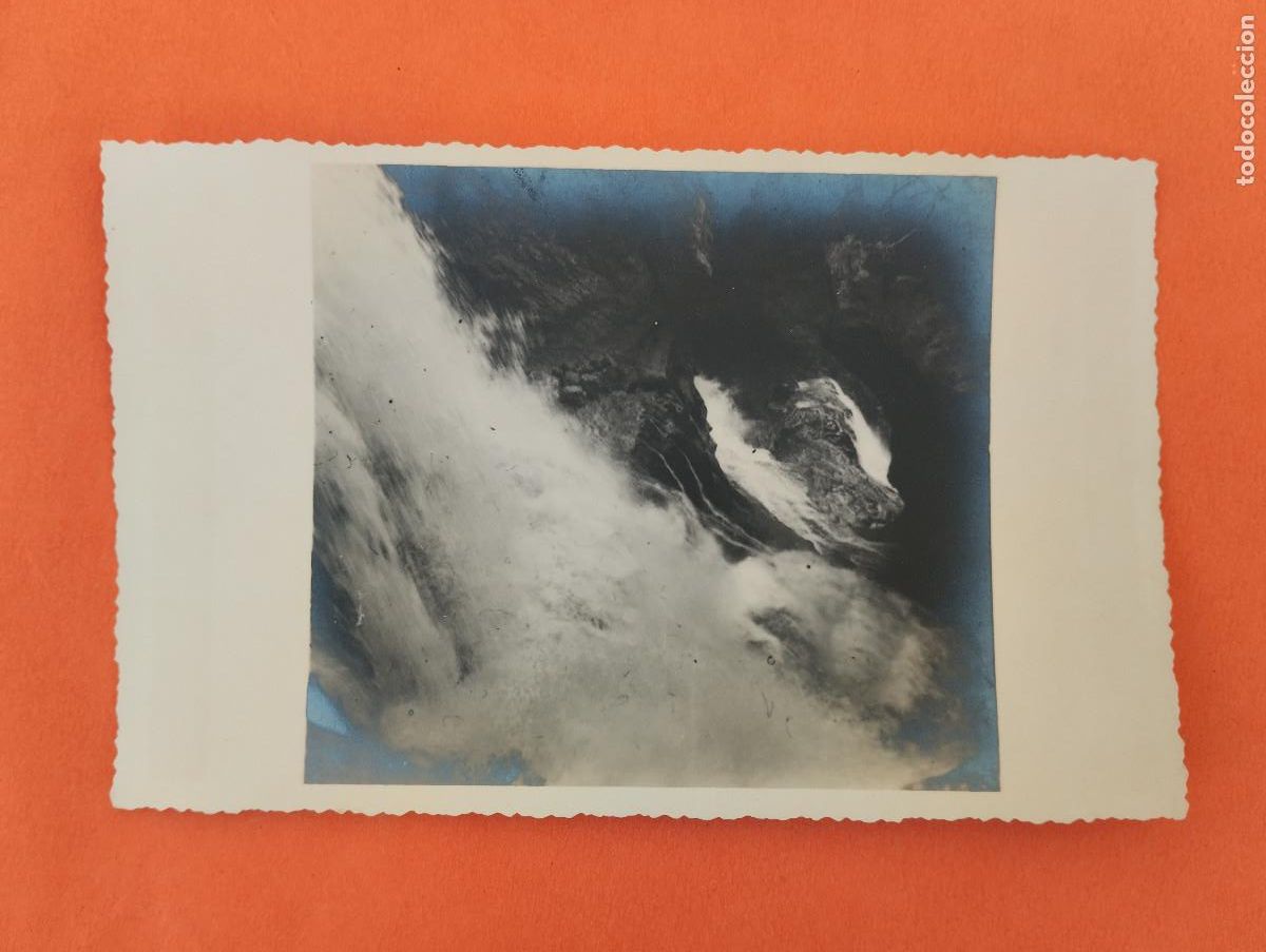 Postales: POSTAL FOTOGRAFICA PIRINEO FRANCES. CASCADA CIRCO GAVARNIE. A&Ntilde;O 1932.