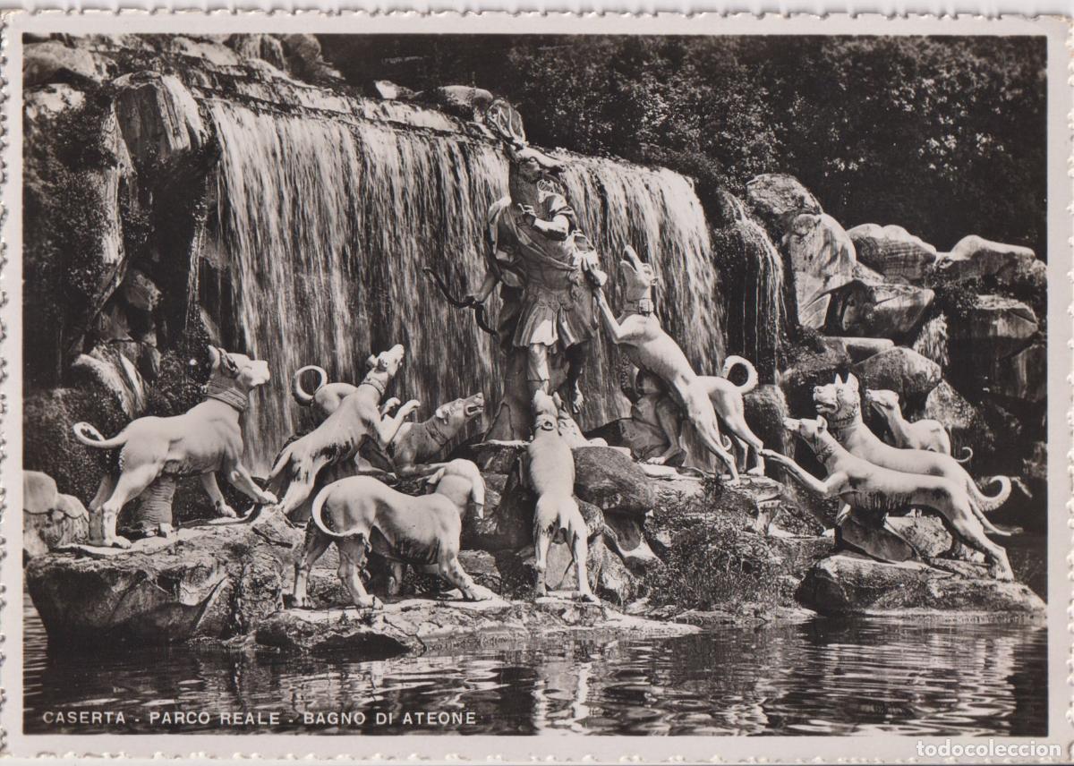 Postales: ITALIA, CAMPANIA, CASERTA, PALACIO REAL, PARQUE REAL, BA&Ntilde;O DE ATEONE &ndash; EDIZ. C.JACELLI N&ordm;5 &ndash; S/C