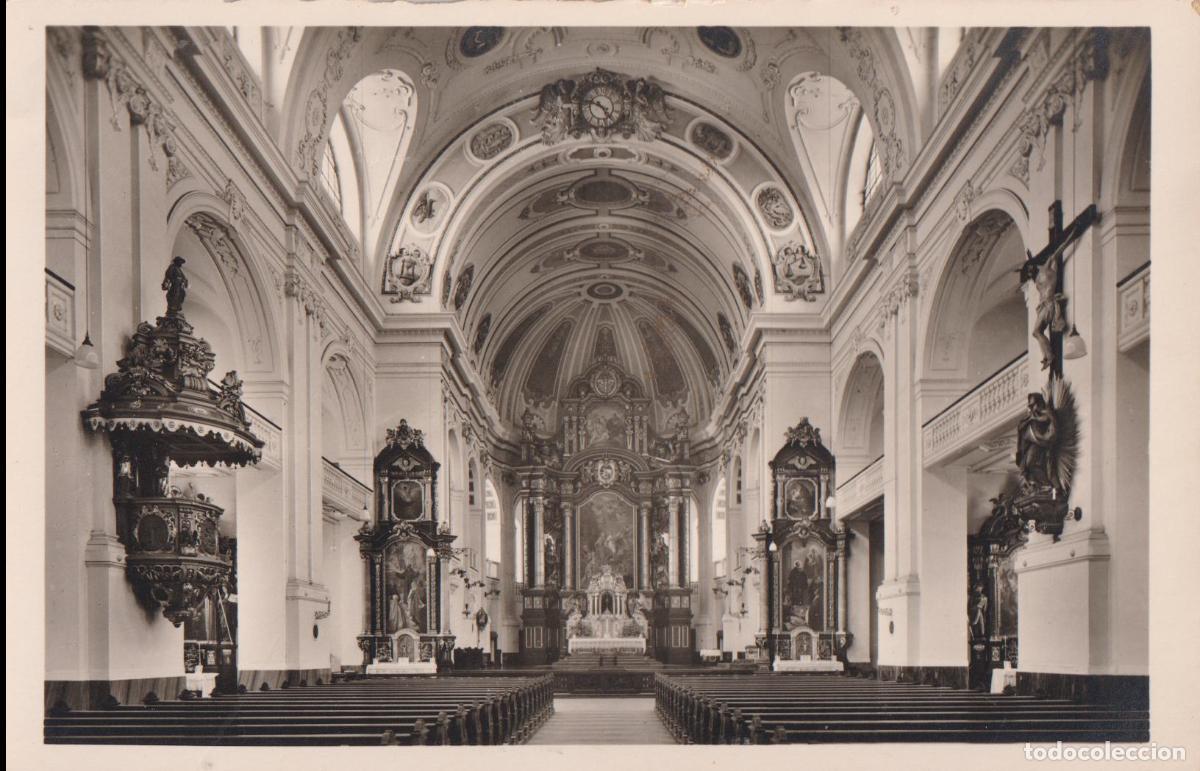 Postales: ALEMANIA, BAVIERA, BAS&Iacute;LICA SANTA ANA &ndash; H.TSCHERNICH &ndash; ESCRITA