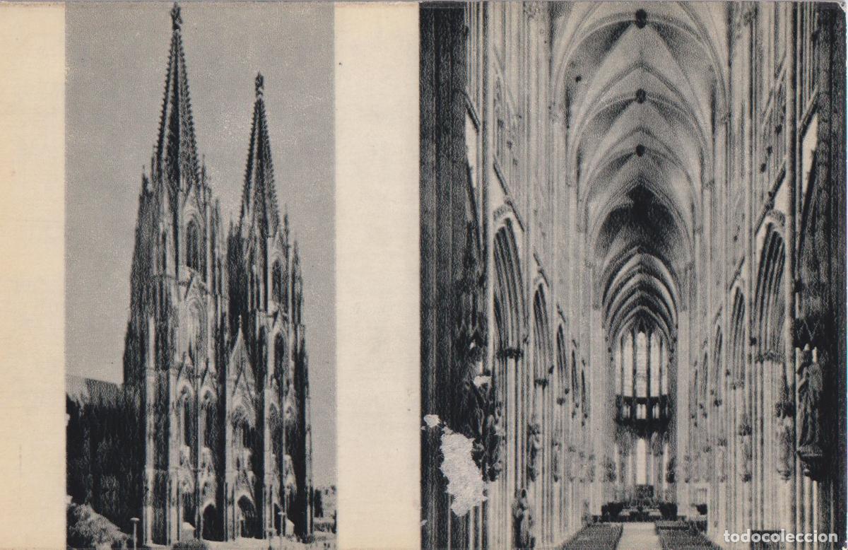 Postales: ALEMANIA, COLONIA, CATEDRAL (1243) ARTE G&Oacute;TICO &ndash; ED.ARTIGUES &ndash; S/C