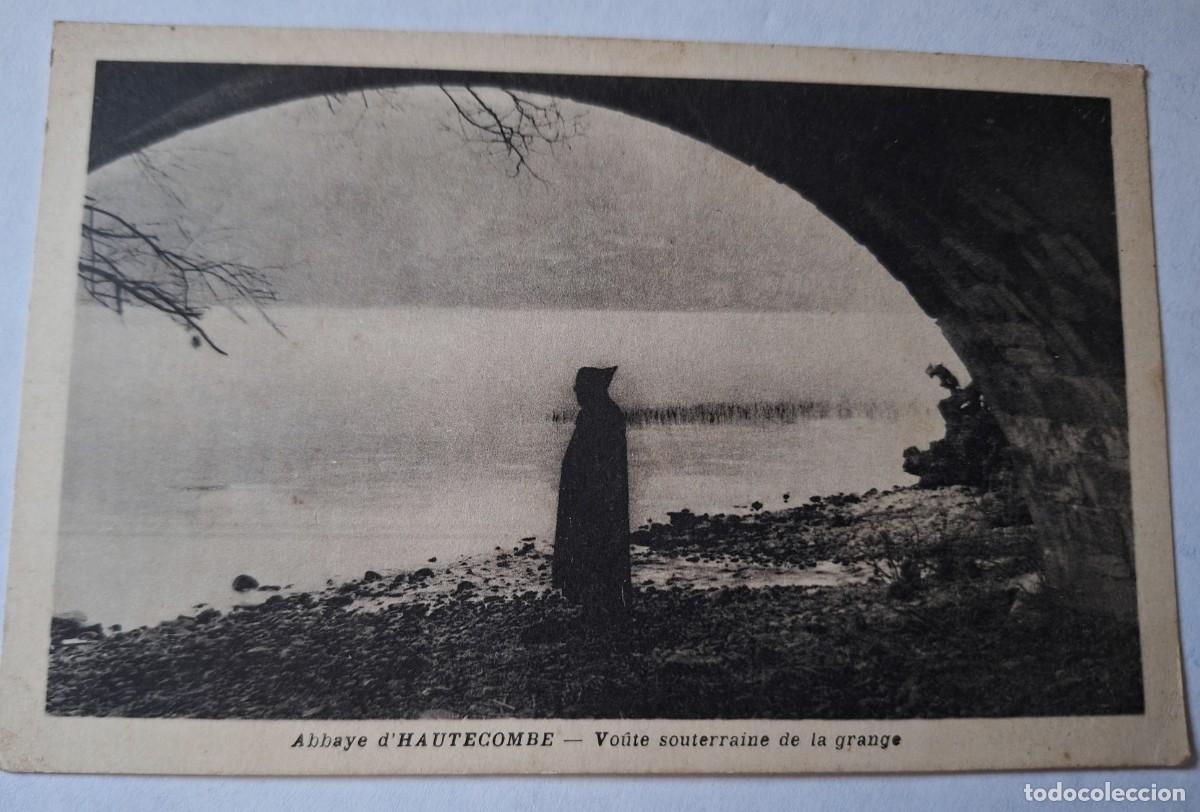 Postales: FRANCIA - POSTAL MUY ANTIGUA MANUSCRITA EN 1941 - ABBAYE D&acute;HAUTECOMBE -SAVOIE