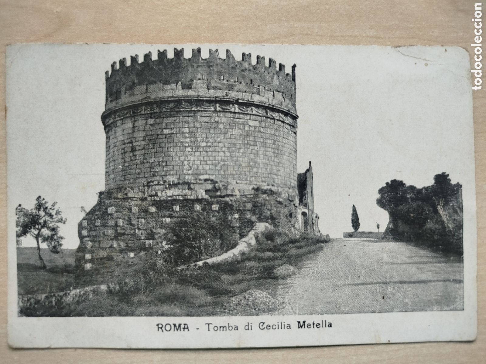 Postales: Roma. Tomba de Cecilia Metella