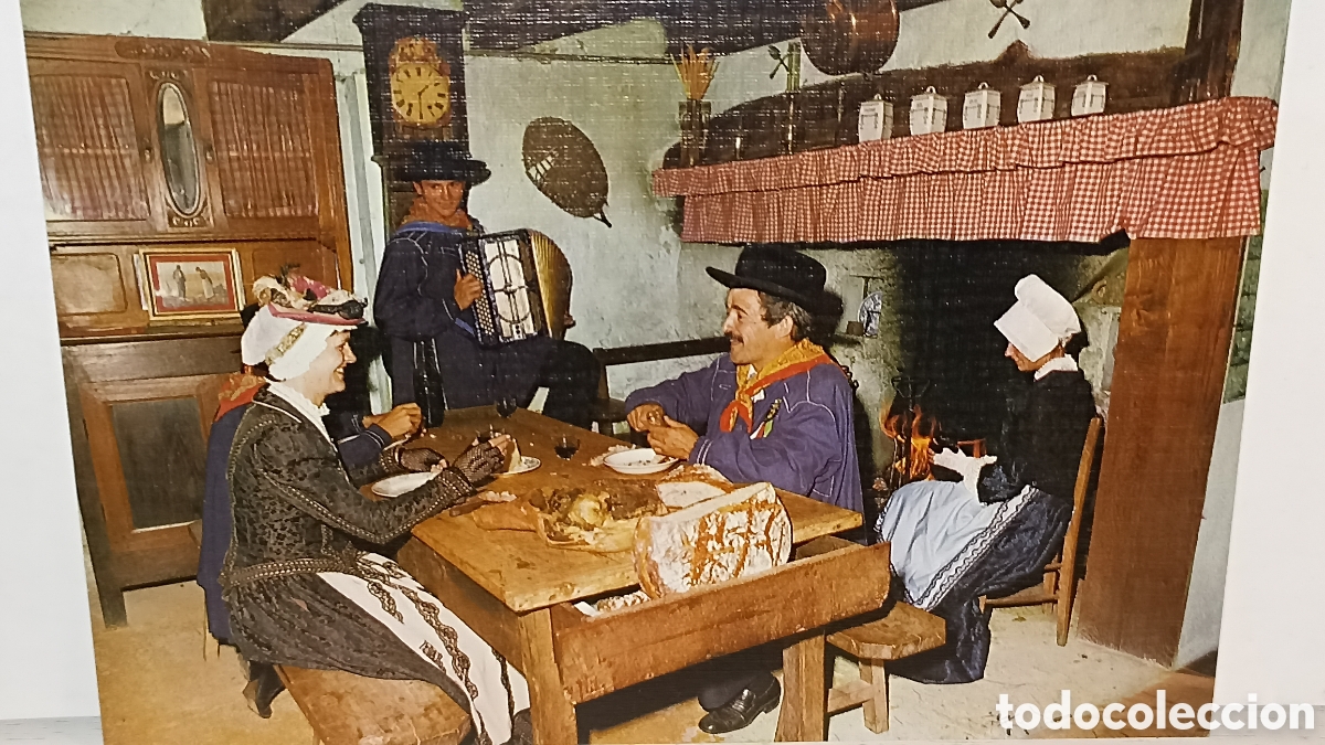 Postales: Mint la montagnarte folklore yu masip central uno acietado de supo