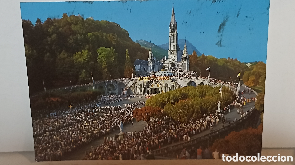 Postales: Lourdes las maladas asistant o chemin de GREUX