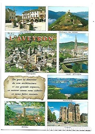 Postales: SPLENDEUR DE L`AVEYRON.- FRANCIA