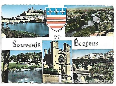 Postales: SOUVENIR DE BEZIERS.- FRANCIA