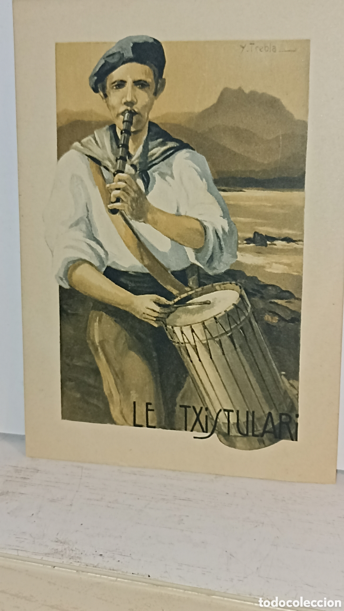 Postales: Figures de Terroir. Le Txistulari