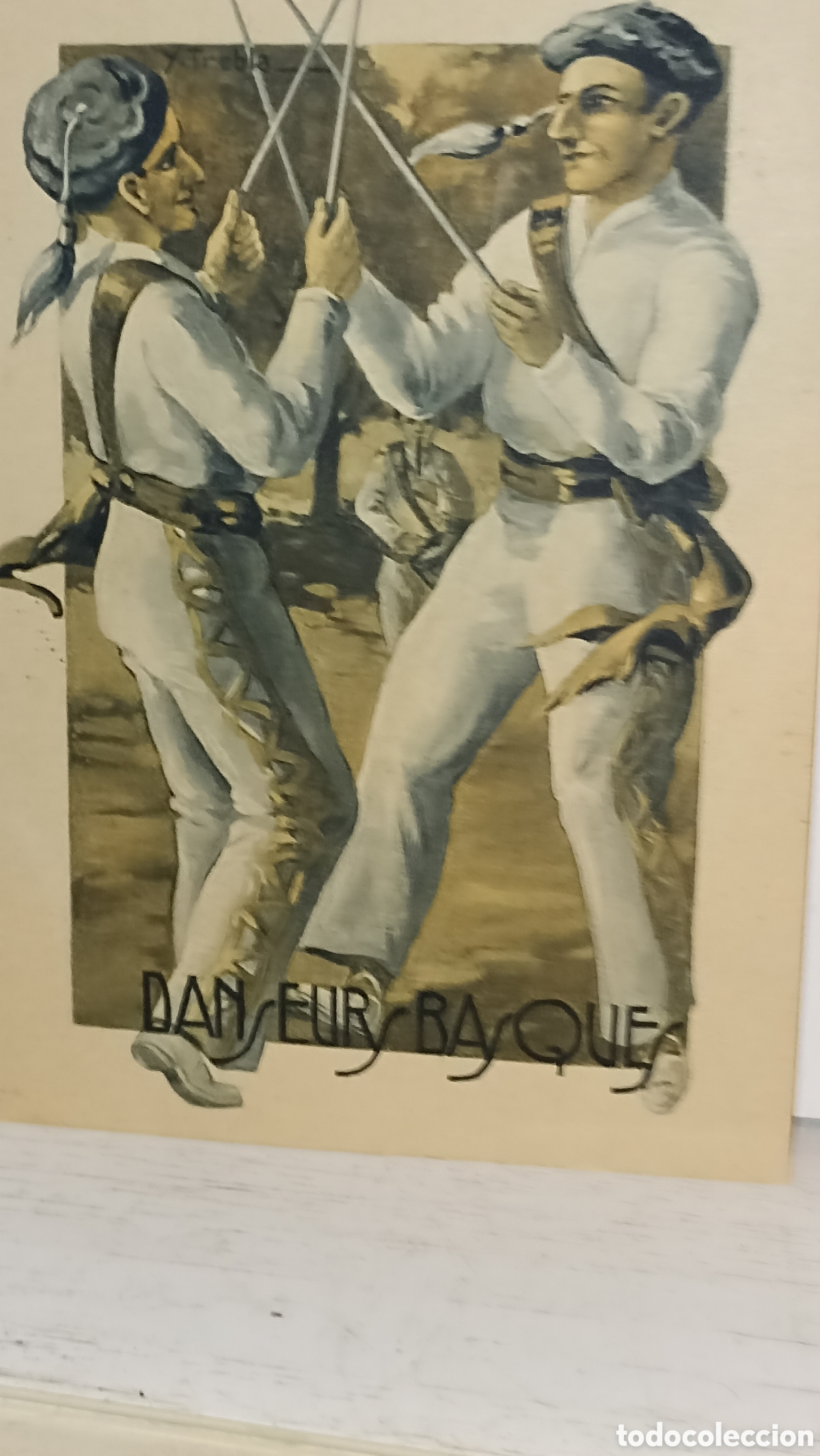Postales: MINT!! Figuras de Terroir. Danza basque
