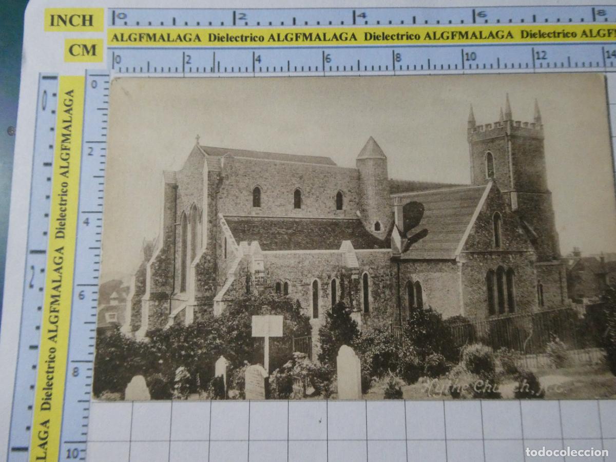 Postales: ANTIGUA POSTAL DE REINO UNIDO GRAN BRETA&Ntilde;A. INGLATERRA. HYTHE CHURCH. 2363