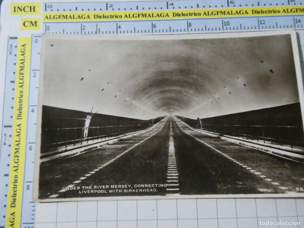 Postales: ANTIGUA POSTAL DE REINO UNIDO GRAN BRETA&Ntilde;A. INGLATERRA. LIVERPOOL WITH BIRKENHEAD RIVER MERSEY 2373