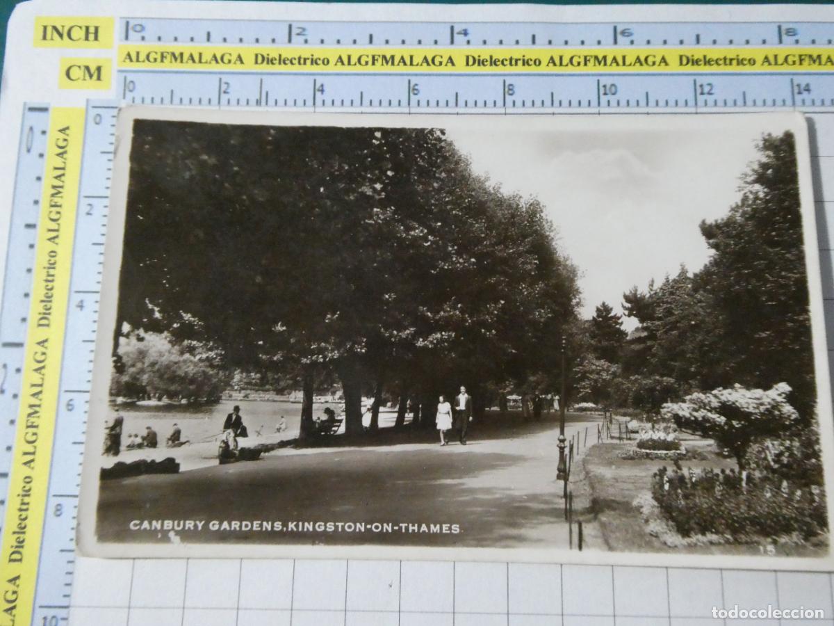 Postales: ANTIGUA POSTAL REINO UNIDO GRAN BRETA&Ntilde;A. CANBURY GARDENS KINGSTON ON THAMES 2377