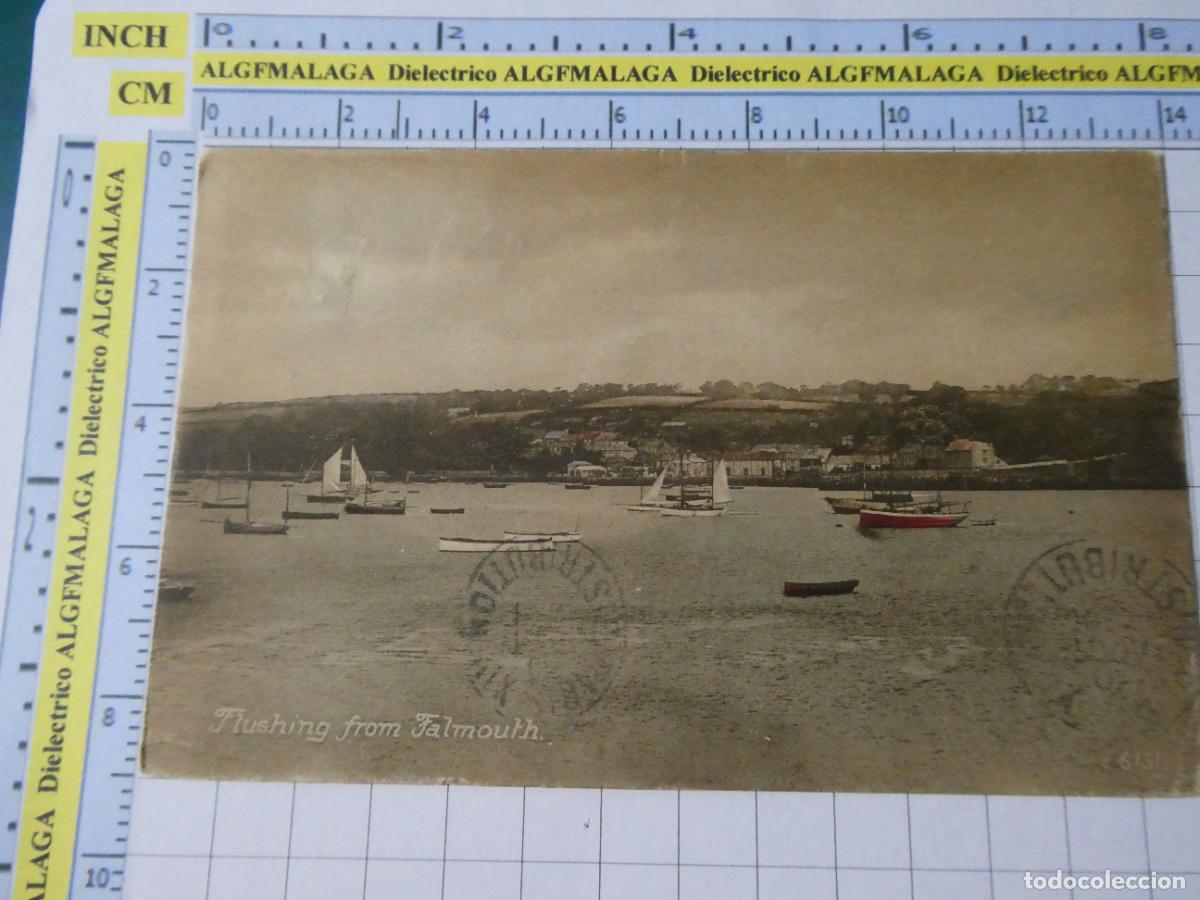 Postales: ANTIGUA POSTAL REINO UNIDO GRAN BRETA&Ntilde;A. INGLATERRA. FALMOUTH 2380