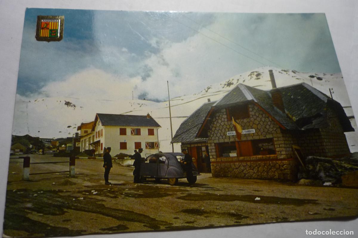Postales: postal andorra pas de la casa circulada cm