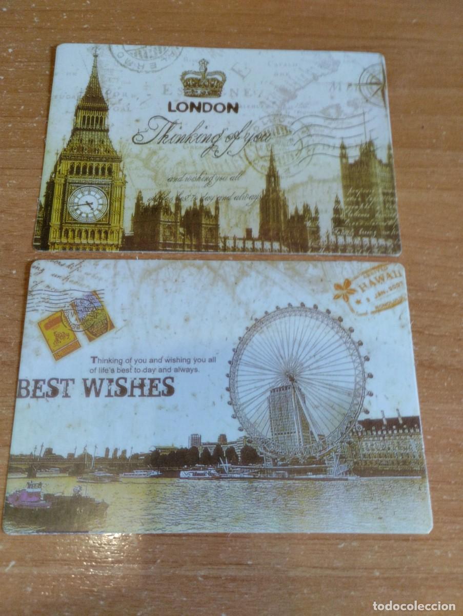 Postcards: Lote dos postales Londres