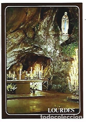 Postales: LA GROTTE MIRACULEUSE - THE MIRACULOUS GROTTO.- LOURDES / FRANCIA