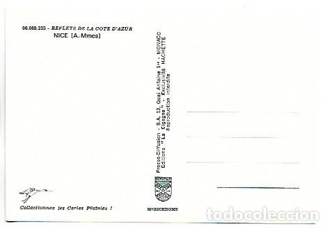 Postales: REFLETS DE LA COTE D`AZUR.- NICE / FRANCIA - Foto 2