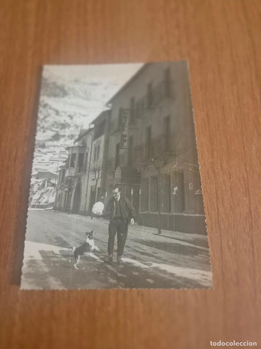 Postales: ANTIGUA FOTO POSTAL ANDORRA. HOTEL POL SANT JULIA DE LORIA ANDORRA A&Ntilde;OS 50.