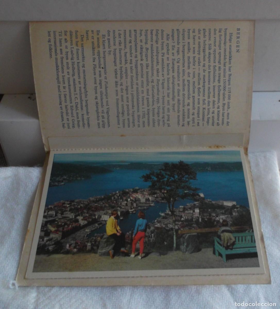 Postales: postal de Finlandia sin circular con libreto con peque&ntilde;a historia
