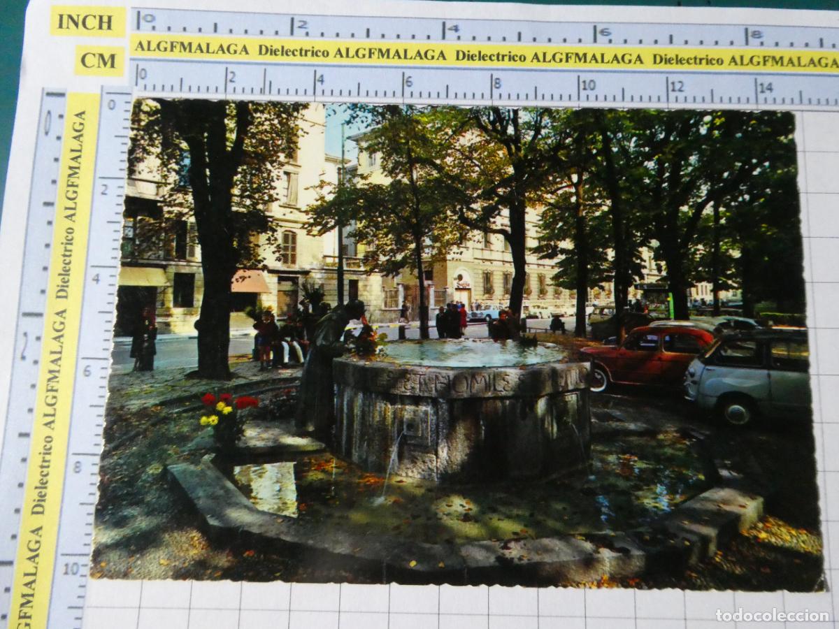 Postales: POSTAL DE ITALIA. MIL&Aacute;N MILANO FONTANA DI S. FRANCESCO. 256