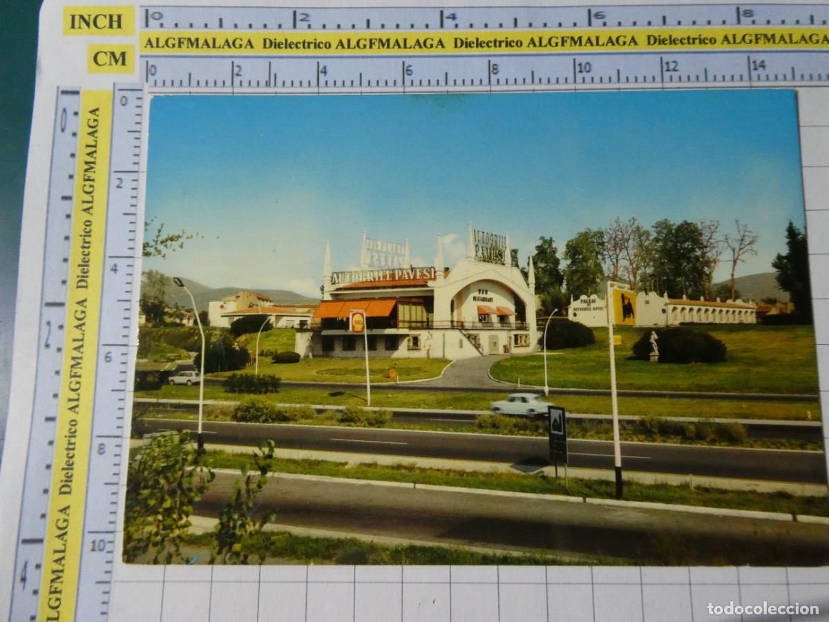 Postales: POSTAL DE ITALIA. S. NICOLA AUTOSTRADA DEL SOLE AUTOGRILL PAVESI. AGIP SHELL. 258