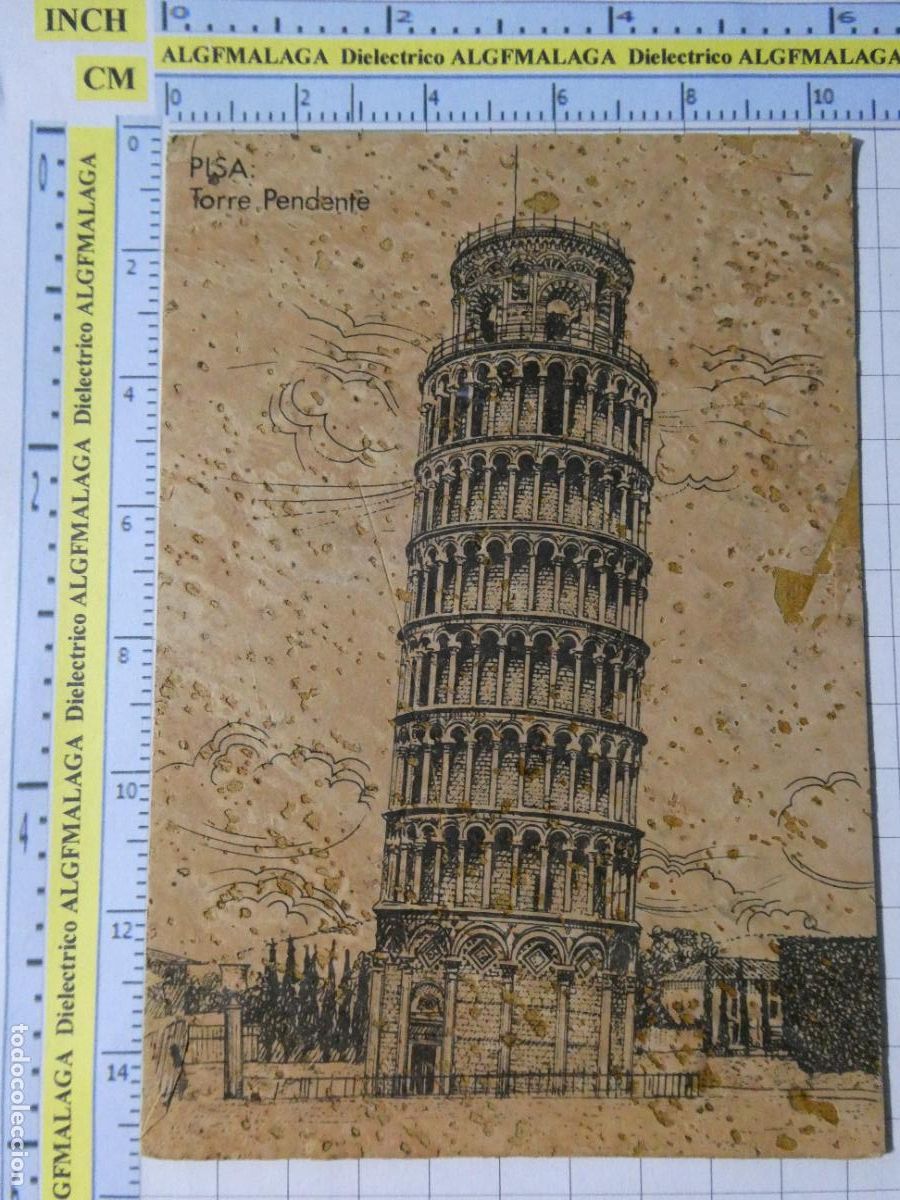 Postales: POSTAL DE ITALIA. PISA TORRE PENDENTE. CORCHO. 261