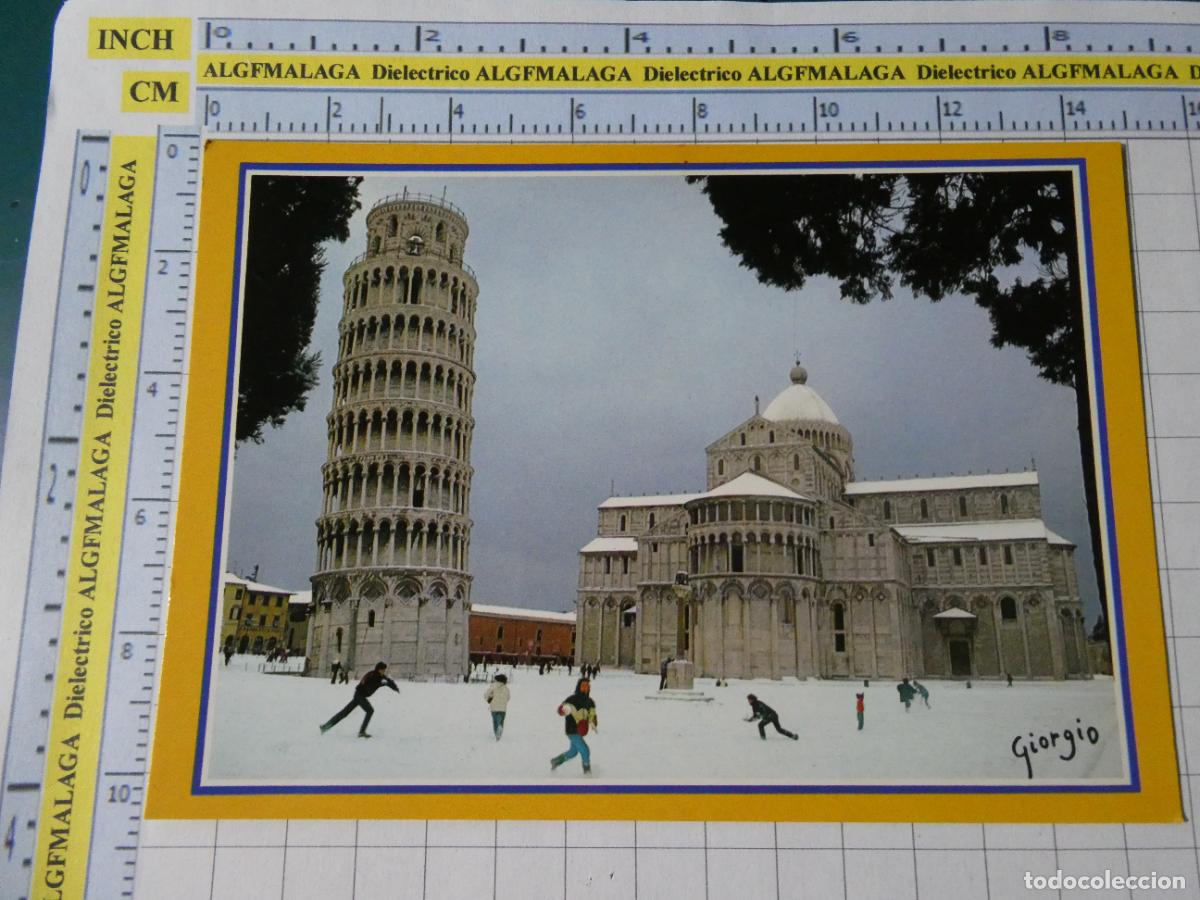 Postales: POSTAL DE ITALIA. PISCA HIST&Oacute;RICA NEVADA DEL 8 ENERO 1985. 271